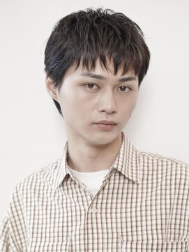 ジョエミバイアンアミ(joemi by Un ami) 韓流ヘア 下ろし前髪 メンズショート スパイキーショート