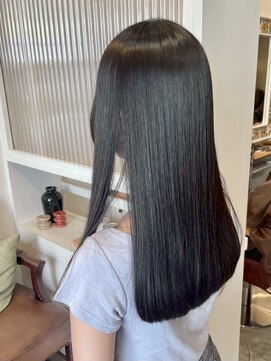 ボタンヘアー 日吉(BoTaN HAIR) 黒髪ロング/美髪/艶髪/縮毛矯正/エアストレート/日吉