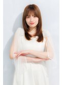 レイヤーカット　韓国　くびれレイヤー