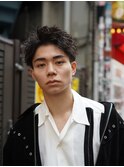 渋谷スパイキーショートパーマルーズショート刈り上げショート