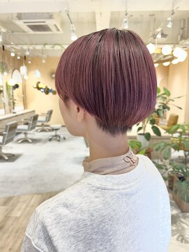 ピクチャー(PICTURE) ショート/ピンク/ブリーチ/ダブルカラー