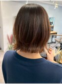 大人かわいいレイヤーボブ＊簡単スタイリングくびれミディアム