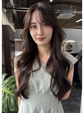 オズ 郡山駅前店(OZ) 透明感ラベンダーアッシュボブ 大人可愛いベージュレイヤー