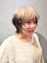 ノブレス(NOBLESSE)&nbsp;ルーツカラー×レイヤーボブ