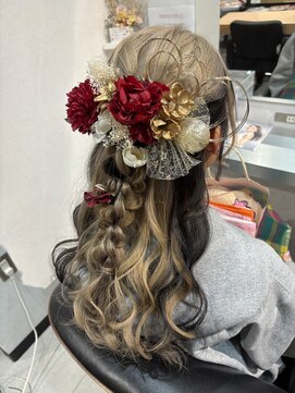 トゥエンティ ファイブ(TWENTY FIVE) ハーフアップ/網島