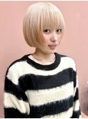 ◎ミルクティーベージュ/ミニボブ