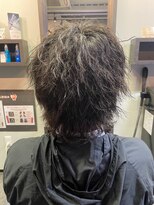 ジェリカ(Jlica) メンズ マッシュウルフ ツイストパーマ