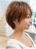 伊勢崎/ショート/ボブ/顔まわりレイヤー/レイヤーカット