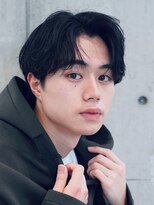 フィフス 大分(fifth)&nbsp;大分ニュアンスパーマメンズカットマッシュセンターパートゆるめ