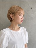 ショートカット・レイヤーカット×白髪ぼかし
