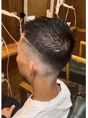 ベリーショートナチュラルフェード