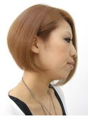 前下がりショートボブ（ツーブロック）