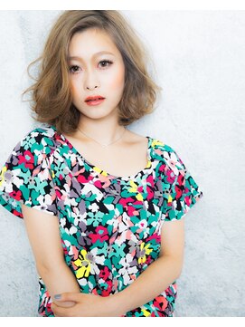 アヘッド(ahead) ハイトーンやわらかボブ