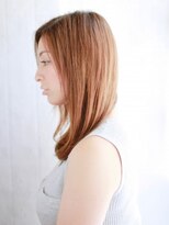 ヘアメイク ナル(hair make nalu)&nbsp;かきあげゆるストレートスタイル