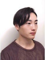ヨシザワインク ハコザキ 水天宮前 日本橋人形町(YOSHIZAWA Inc.HAKOZAKI) 【マツナガ箱崎】ビジカジナチュラル七三ツーブロックスタイル