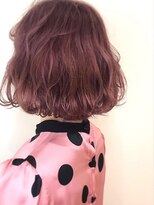 アイリー 名古屋(A/LEE)&nbsp;デザインカラー+ラズベリーピンク♪