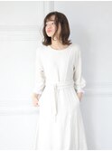 デキる女子のふんわり束感ミディ★20代30代50代 髪質改善
