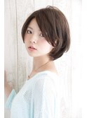 《Uri/二子玉川》ひしがたショート小顔シルエット