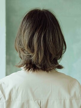 カラーサロンビスカリア 相模原エリア 淵野辺駅店(Color salon Biscaria) 簡単スタイリング☆丸みショート☆フリンジカール[淵野辺]