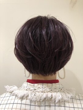 エイトタマプラ たまプラーザ店(EIGHT tamapla) 【EIGHTたまプラ】デザインカラー_切りっぱなしボブ