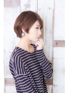 クート(ku-to) ハンサムショートにイルミナカラー×南浦和×髪質改善