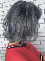 ウル(uLu.)&nbsp;バレイヤージュ×ブルーアッシュ☆