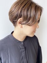 モリオ フロム ロンドン 成増店&nbsp;【morio成増/ムラマツ】大人刈り上げ　ハンサムショートボブ