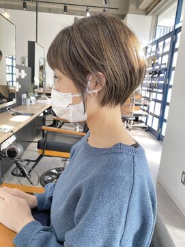 ジーニー 横浜(giinii) 20代30代_くびれショート_メルティカラー【横浜】@ryota_hair