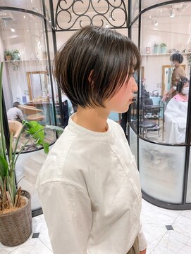 ロンド エスポワール 錦糸町(Lond espoir) 【武井俊樹】　短すぎない美髪美人ショートボブ　黒髪　錦糸町