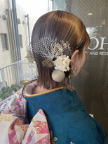 コーパル(copal)&nbsp;着物アでレンジ・ジェルでピタッとタイトアレンジ