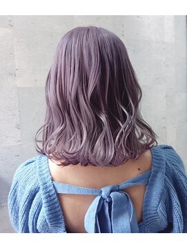 トムキャット(TOM CAT) ケアブリーチdeくすみラベンダー!!