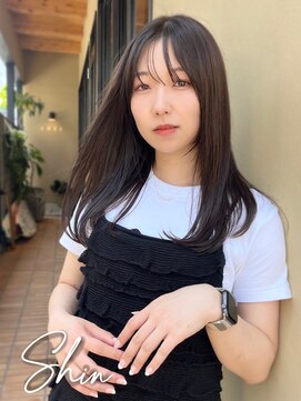 シェル(SHEL) 【SHIN★】欲しいのは今らしさ!透け感のあるロングスタイル
