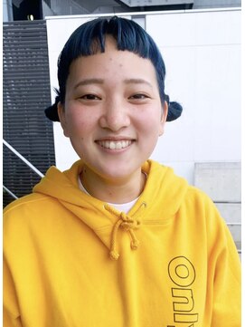 ナループロア ハチ(Nalu pu loa hachi) ボブパーマ/黒髪パーマ/切りっぱなしボブ/ショートボブ