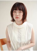 前髪/ココアベージュ/小顔に見せるヘア/オリーブグレー[甲府駅]