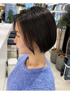 ステアケース 武蔵小杉店(stair:case) 大人ショートボブ/ひし形/白髪ぼかし/髪質改善30代40代50代