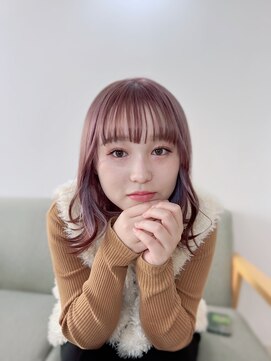 ゲリール 中野店(guerir hair+care) ピンクベージュ