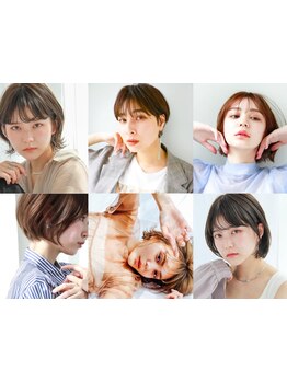 あべの駅4分【冬ヘア/顔まわり/ショート】小顔Styleの秘訣は細部まで計算◇ダイヤモンドCUT￥4400～