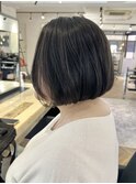 切りっぱなしボブミニボブパーマくびれボブ外ハネボブブリーチ