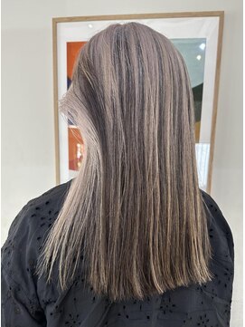 ムク 南浦和(MUKU) 白髪ぼかしデザインカラー