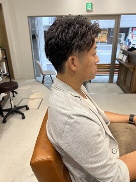 ネイロ 錦糸町(NeiRo) アッシュブラックカルマパーマベリーショートダークアッシュ