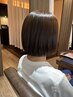 カット＋髪質改善ストレート＋カラー￥29700⇒￥22000