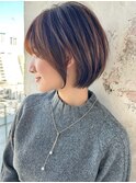 みねスタイル♪ 似合わせ ショート ボブ 30代 40代 小顔 新宿