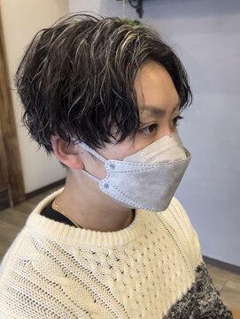 ベッロ(Bello) 波巻き×細シルバーメッシュ