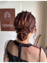 美容室 メザミー MESAMIES うなじスッキリアップヘア!結婚式 二次会 花嫁 ドレス 着物