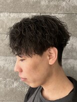 ニアウ 伊勢崎連取店(Niau)&nbsp;メンズマッシュツイストスパイラルパーマメンズパーマ