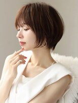 アンド ストーリーズ(&STORIES) ショートボブ髪型30代40代50代前髪あり前髪なし面長丸顔【倉田】