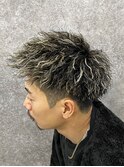 カット特殊パーマ【ツイストスパイラルパーマ×メッシュ】