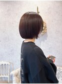 【kotone】ぷつっと切りっぱなしボブ