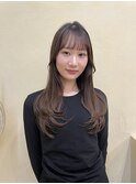 【snuw mina】レイヤーカット/顔周りカット/透明感カラー/伏見