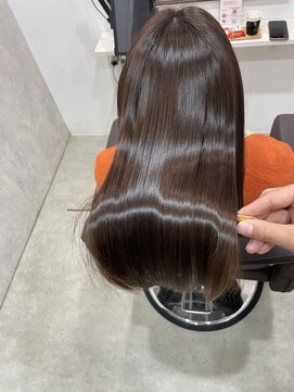 ラナ(Lana) 【Lana】美艶髪マロンブラウン　艶髪　髪質改善カラー